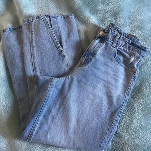 Bootcut light wash AE jeans